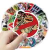 53PCS Ghostbusters Cartoon Stickers Frightened Movie Sticker Game Decals Scrapbook Luggage Laptop Guitar Bike Funny Toy