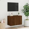 VidaXL Wall-mounted TV Cabinet Brown Oak 60x30x41 Cm 836950