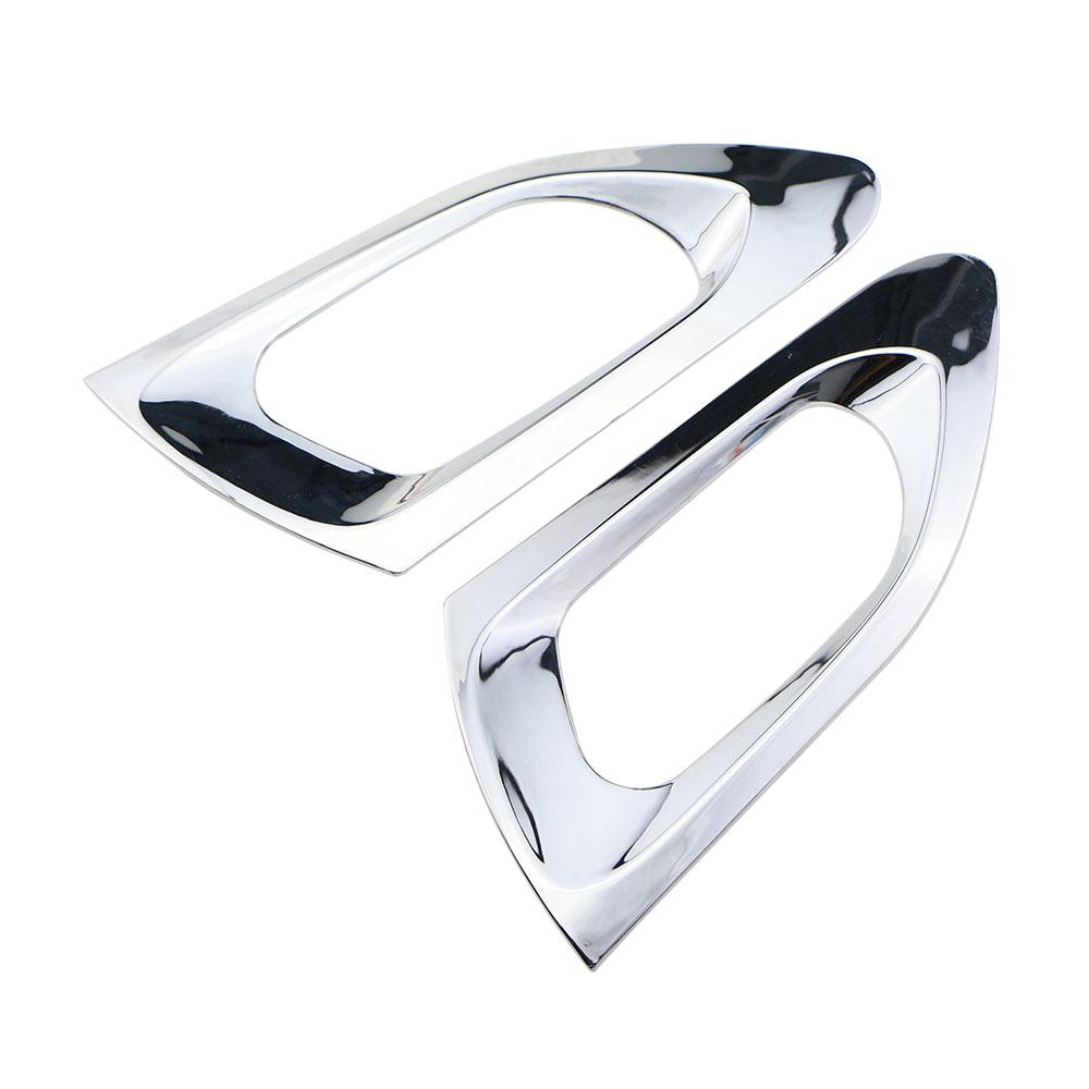 ABS Chrome Silver Inner Door Handle Cover Protection Trim Sticker for Peugeot 2008 2014 2015 2016 2017 2018 Accessories