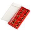10Pcs/Set 16ER AG60 External Thread Carbide Inserts Blades Lathe Turning Tools