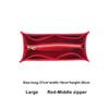 Large Capacity Tote Bag Organizer Makeup Storage Felt Insert Bag Organizer Custom Size Insert Bags for Toiletries Accessories
