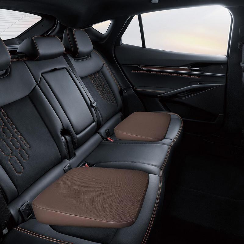 Wedge Seat Cushion 6/8CM Ergonomic Heightening Sloping Seat Booster Cushion Improve Driving Vision For Car Office Seat