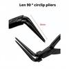 90/180° Bending Pliers Long Nose Bent Snap-Ring Pliers Heavy-duty Cylinder Internal Ring Remover Pliers Garage Tools