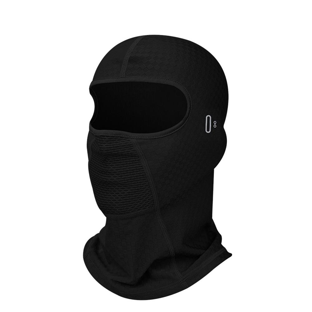 

Breathable Motorcycle Mask Quick Dry Full Face Mask Fashion Balaclava Face Mask Riding Cycling чёрный