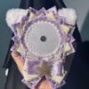 Lacework Cute Badge Holder Kawaii Badge Decoration Tray Anime Pins Display Base  Badge Organizer