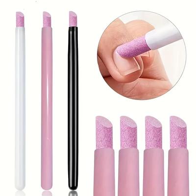 Manicure Brush Pen Dead Skin Polishing Quartz Pen Manicure Tools