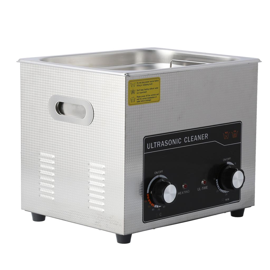 Ultrasonic Cleaner Household Ultra Sonic Tank Stainless Steel Instrument Cleaning Machine A10LEU Plug 220V