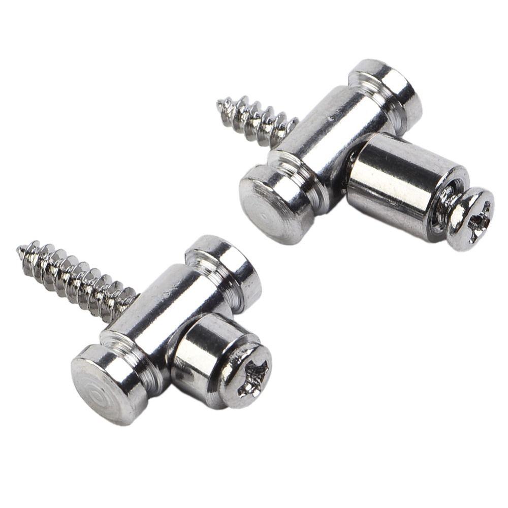 

2Pcs/set With Screws Guitar Roller String Trees Retainer Electric Guitars Parts