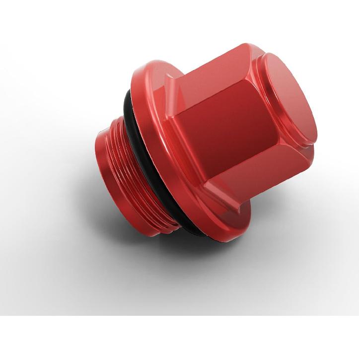 NICECNC Red Cylinder Cover FCR Carburetor Bolt Plug Cap & O-Ring Compatible with Honda CRF150R CRF250R CRF450R Compatible with Suzuki RMZ250