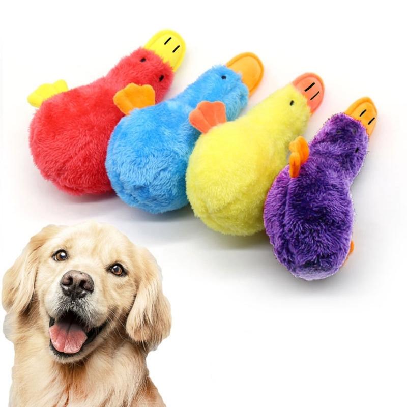 Giocattoli Squeak Divertenti per Cani Giocattolo per Cucciolo Giocattoli Morbidi di Peluche Ripieni da Masticare per la Dentizione del Cane Giocattoli per Cani Ripieni Freschi