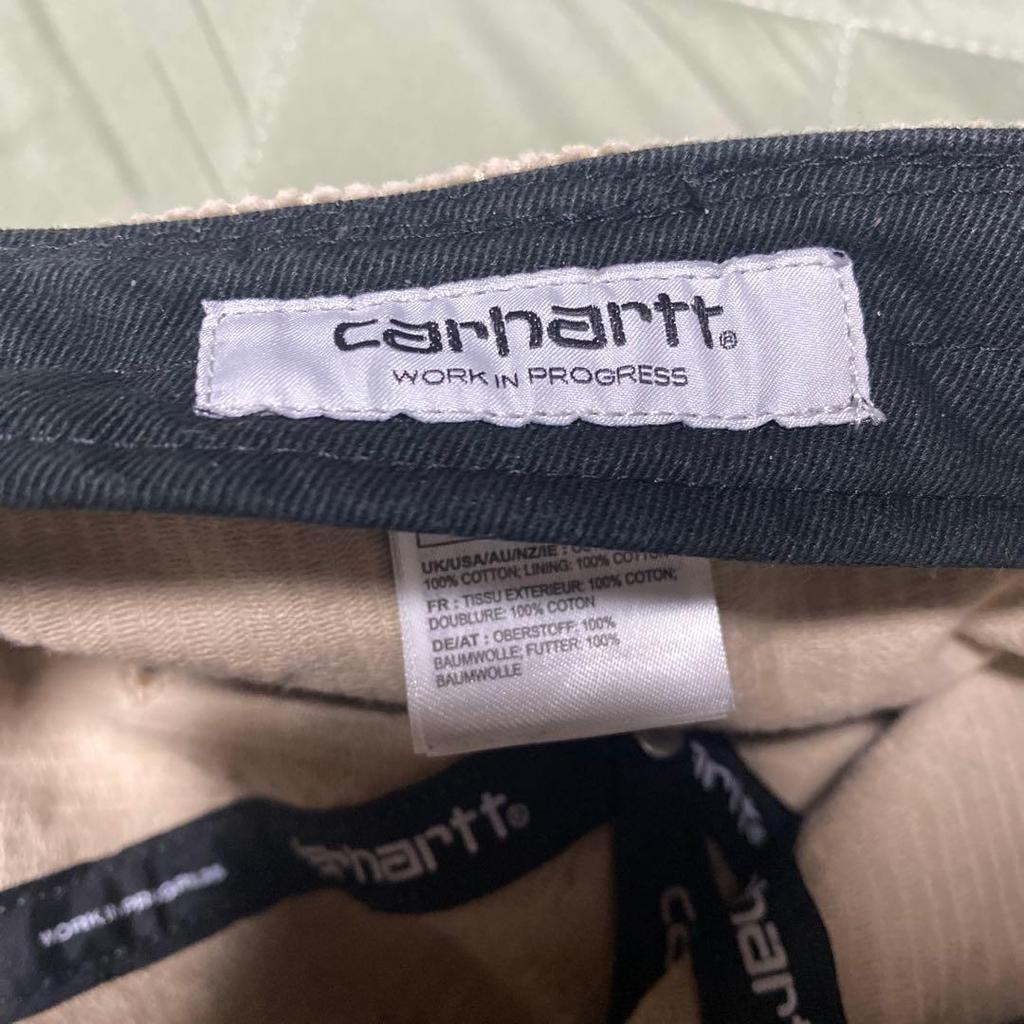 Used Carhartt Corduroy Cap (beige)