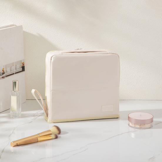 Makeup Bag Large Capacity Zipper Closure Waterproof Multifunctional Travel Toiletry Bag Cosmetic Organizer Case