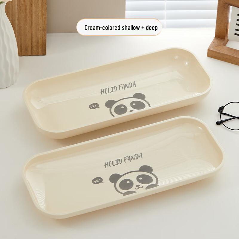Zhaoran Ins Bear Design Rectangular Tray