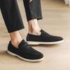 Fashion 2025 New Autumn Casual Flat Shoes Retro Slip-on Men Driving Shoes Suede Daily Laightweight Leisure Shoes Man's Soft Loafers