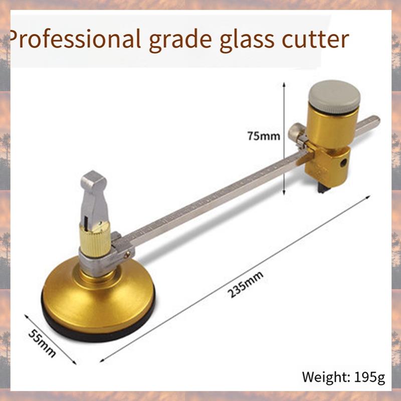 2025 Trend Glass Cutter Compass Knife Multi-Function High Precision Circular Cutter Range Hood Hole Opener Circular Cutter