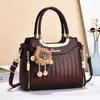 New High-end Large-capacity Light Luxury Handbag Woven Shoulder Bag Messenger Bag Women's Middle-aged Mother Bag