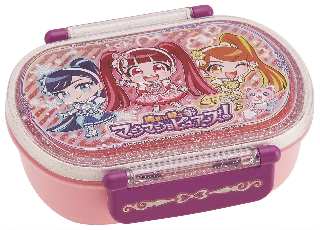 

Skater Bento Box 360 мл Magic x Warrior Magimajo Pures Сделано в Японии QA2BA Детский