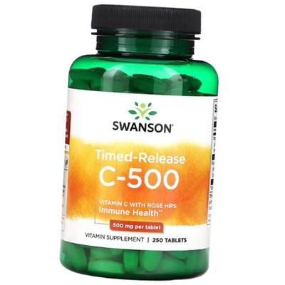 Vitamin C Tabletten, Vitamin C-500 Zeitverzögert, 250 Tabletten (36280178)