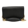 Gucci [Versatile Classic Recommendation] Soho Embossed Logo Chain Leather Wallet Shoulder Crossbody Bag Women's Black