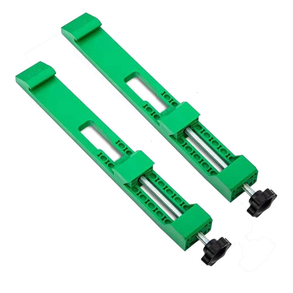 Verstellbare Führung für Maschinensockel, Neue elektrische Kreissäge Fräs-Positionierungsklemme, Präzise Holzschneidführung 1/2 STÜCK