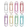 8pcs Love Shaped Paperclips Multifunctional Paper Fix Metal Pen Holder Clip Journal Document Clips Notebook Pin Accessories