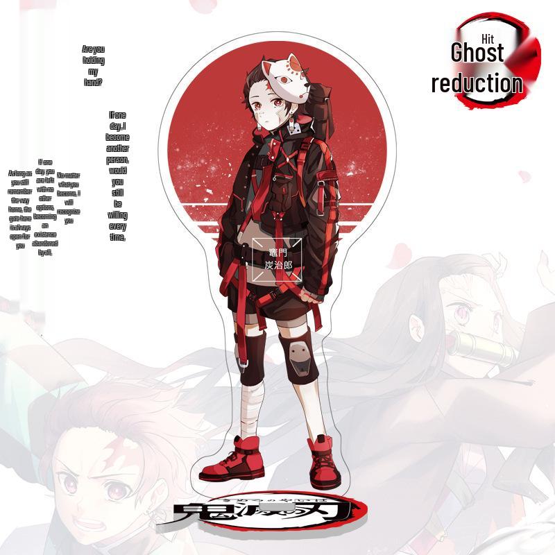 Demon Slayer 40-1 Duży Akrylowy Standee: Kolekcjonerska figurka Tanjiro i Nezuko