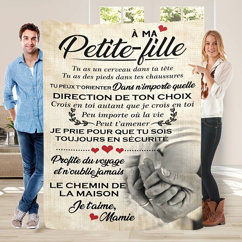

Spanish Mama Love Quote Throw Blanket, Soft Cozy Flannel Blanket for Couch Sofa Bed, Mother s Day Gift 75cmx90cm