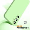 Case - Booling - for Samsung Galaxy A55 5G - Ultra Thin Silicone - Shockproof - Green - 2 Tempered Glass