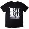 Madness Unisex T-Shirt: Heavy Heavy (Black) (Large)
