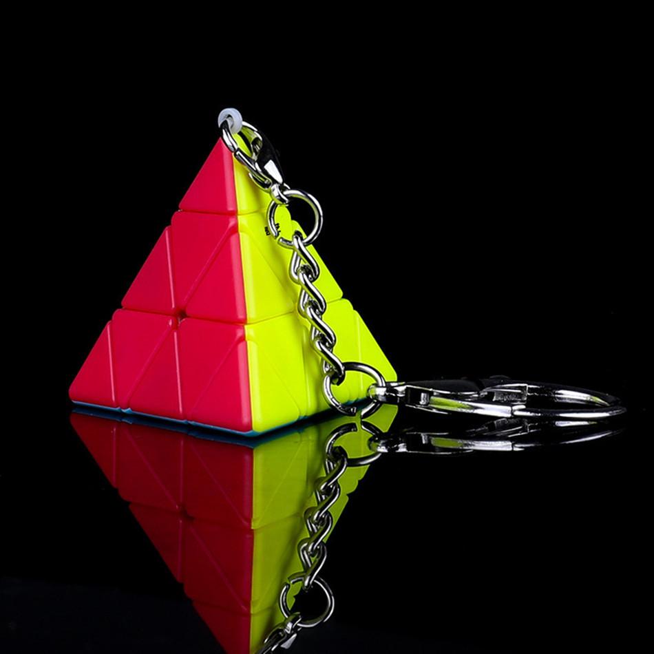 10 Kinds Qiyi 3X3X3 Pyramid Speed Magic Cube Professional Magic Cube Puzzles Colorful Educational Toys For Children