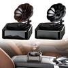 Solar Powered With Rotating Phonograph Design, Aluminum Alloy Aromatherapy Purifier With Scent Tablets
