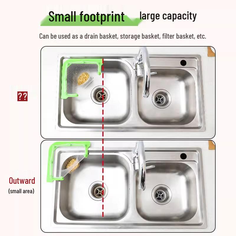 Einweg Dreieck Spülen Siebnetz für Küche und Geschirrspülen