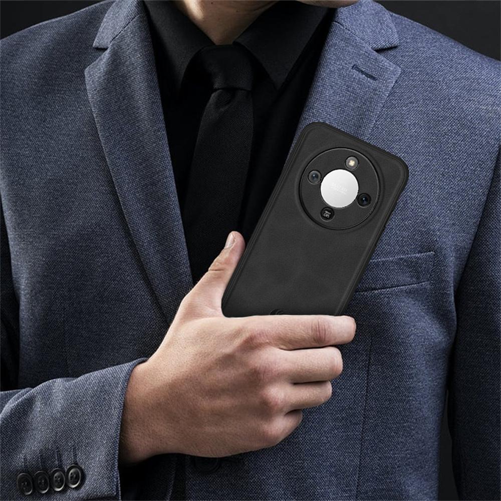 ANNYOJO Phone Case For Honor Magic8 Lite 5G / X9d 5G / X70 5G PU Leather + PC + TPU Anti Drop Phone Back Cover