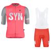 SYN Schnelltrocknendes Fahrradtrikot Radanzug Kurzarm Herren Atmungsaktiv Schweißableitend Fahrradhose Sportshirt