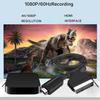 SCART to HDMI Converter Cable Video Audio Converter Adapter Scart in HDMI Out Suport 720P/1080P Switch for HDTV DVD