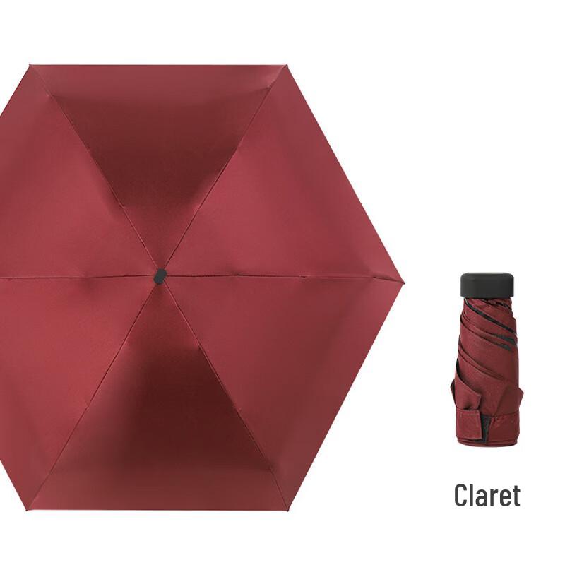 Nanqiao Ultralight Flat 5-Fold UV Protection Umbrella