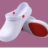 Nis Professional Chef/Hôpital Workwear/EVA Chaussures chirurgicales Hommes Femmes Chaussures de cuisine Sabots d'allaitement Chaussures légères antidérapantes et respirantes