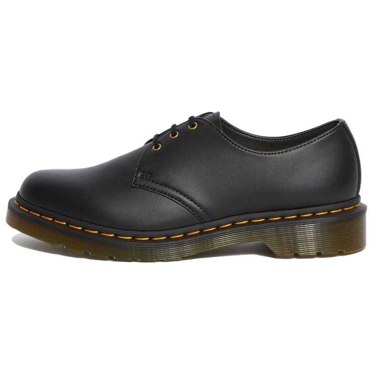 Dr. Martens Vegan 1461 Felix Rub Off Black Unisex Oxford Shoe 14046001 38