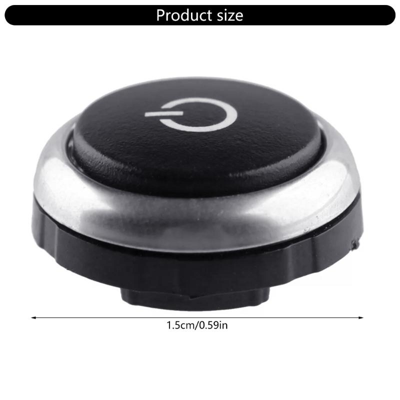 Upgraded Radio Volumes Knob Plastic 63139328426 Quick Installation Easy Sound Control Simple Installation for Car