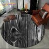 Latest 3D Color Wood Grain Lines Round Area Rug,Carpet Rug for Living Room Bedroom Sofa Child Playroom Decor,pet Non-slip Gift