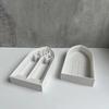 Church Window Crystal Epoxy Resin Mold Cabinet Storage Box Silicone Mould for Jewelry Display Holder Tray DIY Dish Mold