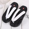 Fashion Japanese Traditional Geta Flat Bottom Unisex Wooden Paulownia Clog Man Woman Ninja Cosplay Shoes Flip Flop Summer Sandals 2025