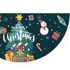 Christmas Banner Half Fan Banner Flag for Indoor Outdoor Holiday Party Decor Polyester Door Curtain for Living Room Wall Fireplace