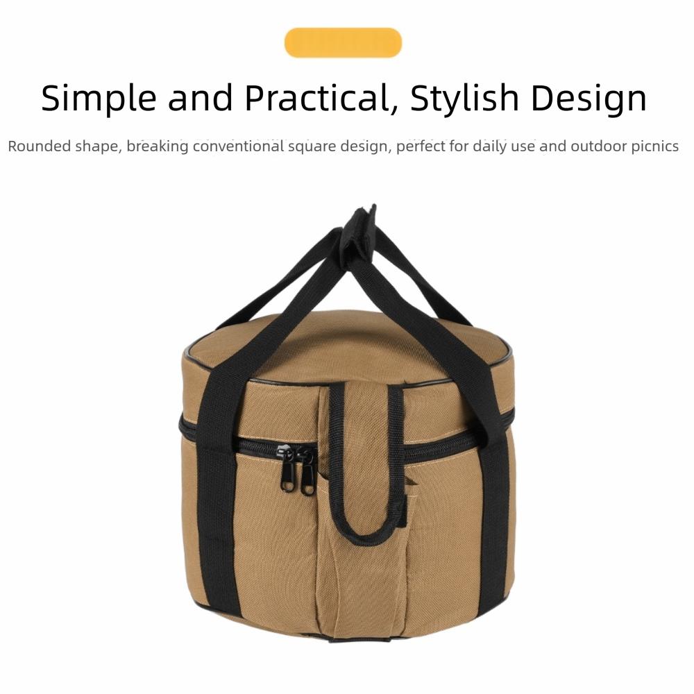Oxford Cloth Camping Cooker Organizer Waterproof Tableware Carrying Bag Picnic Storage Bag  Picnics