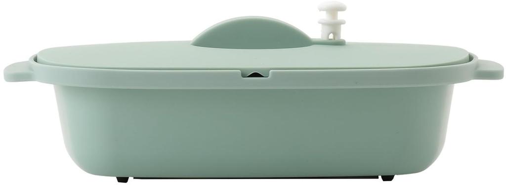 Ishigaki BAKE Microwave Dishwasher Ultimate Microwave Cooking Pot with 4622 Cookware, Safe, Recipe, Mint,