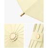 Luxury 16 Ribs Color Coating Umbrella Anti UV Girl Paraguas Sun Umbrella Rain Windproof 3 Folding Portable Umbrellas For Women