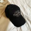 Letter Fashion Embroidered Baseball Cap Women Cotton Sun Protection Casual Hat