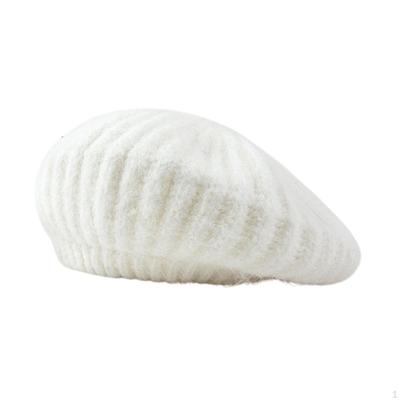 Basque Defects Causal Autumn Winter Solid Color Soft Trendy Sloppy Artist Hat