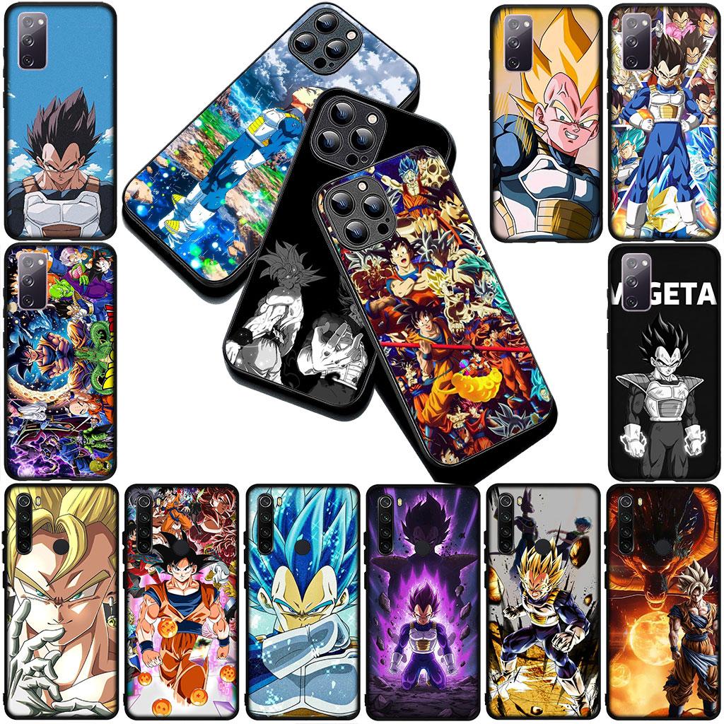 Phone Cover for Xiaomi Redmi 15 15C A4 A5 9A 9C NFC Note 9 8 9T 4G 5G Casing Soft Case Gokus Dragons Vegeta Balls Super