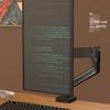 Adjustable Clip-On Desktop Monitor Stand with 360° Rotation